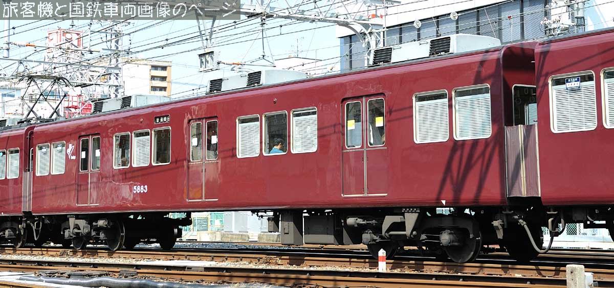 阪急電鉄 5883 の写真です