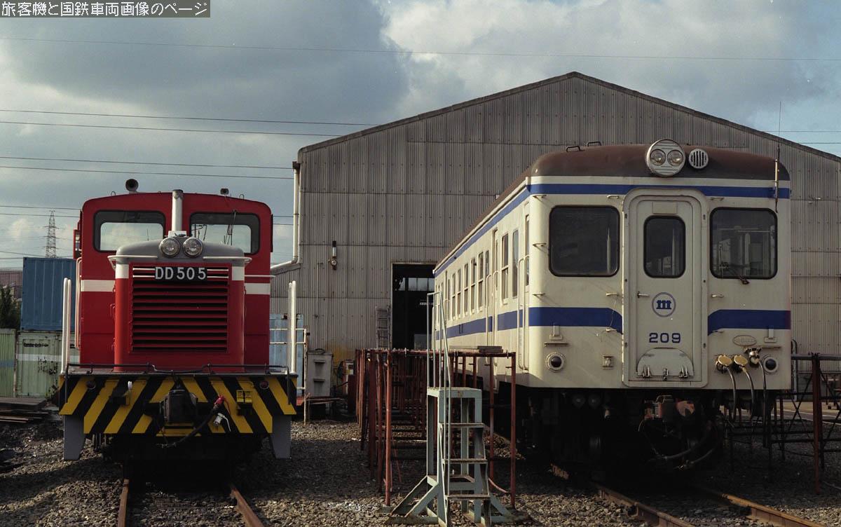 水島臨海鉄道 DD505 の写真です