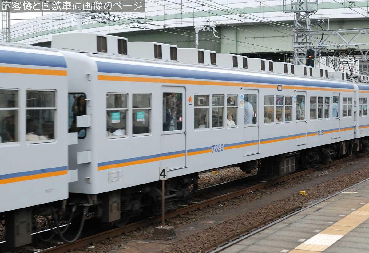 南海電鉄 7829 の写真です