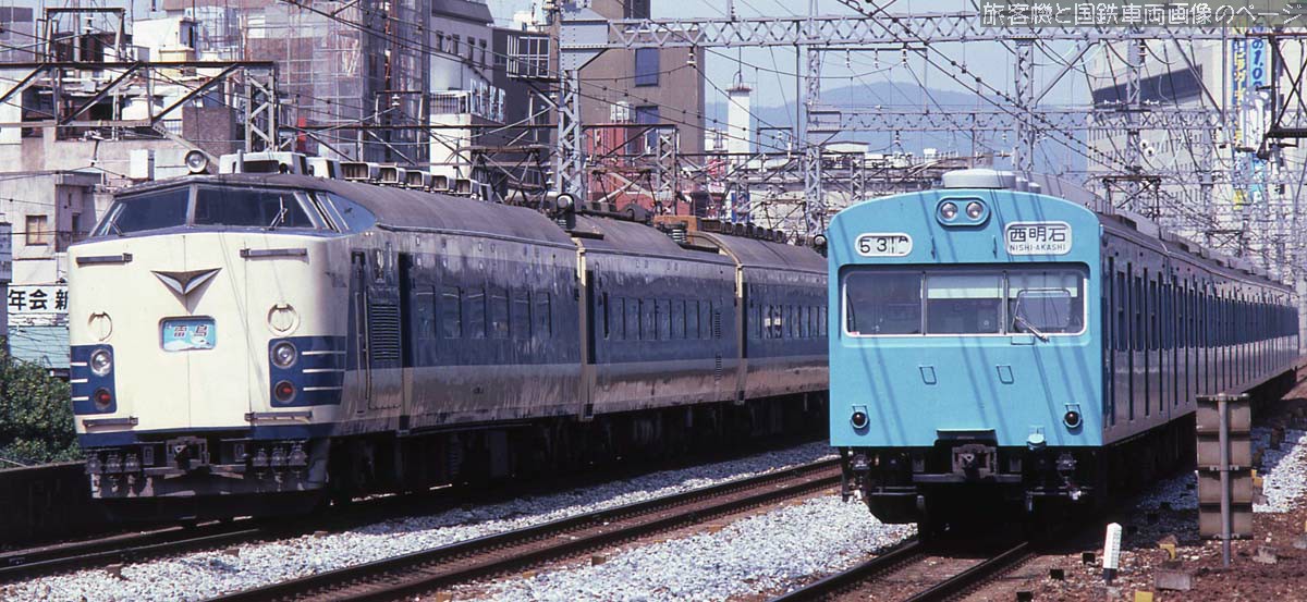 583系 特急雷鳥の写真です
